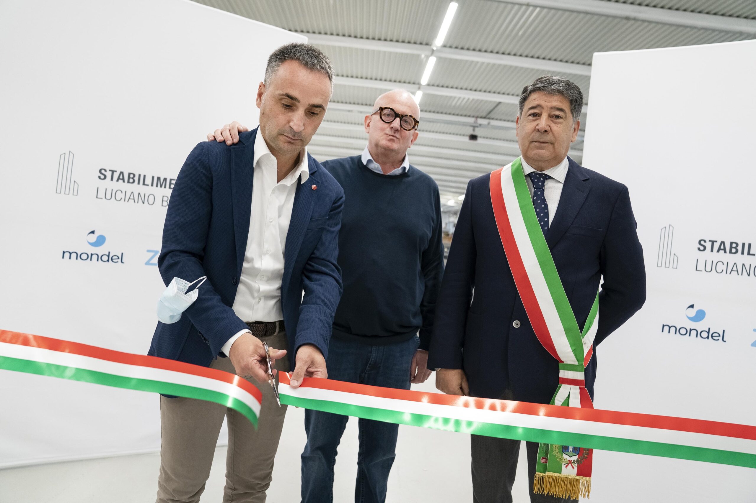Taglio del nastro - Inaugurazione Stabilimenti Luciano Babetto a Cervarese Santa Croce (PD)